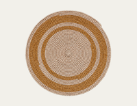 Sisal Curve Rope Ochre